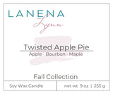 Twisted Apple Pie  |  All Natural Soy Wax Candle