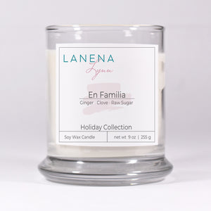 En Familia  |  All Natural Soy Wax Candle