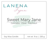 Sweet Mary Jane |  All Natural Soy Wax Candle