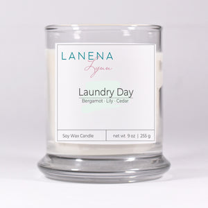 Laundry Day  |  All Natural Soy Wax Candle